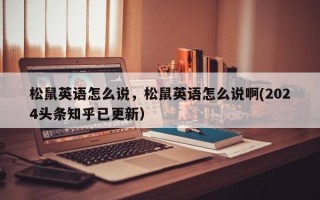 松鼠英语怎么说，松鼠英语怎么说啊(2024头条知乎已更新）