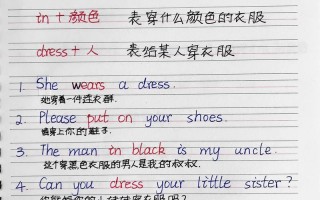 穿着用英语怎么说，穿着用英语怎么说wear？（今日头条已更新）