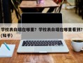学校表白墙在哪里？学校表白墙在哪里看到？(知乎）