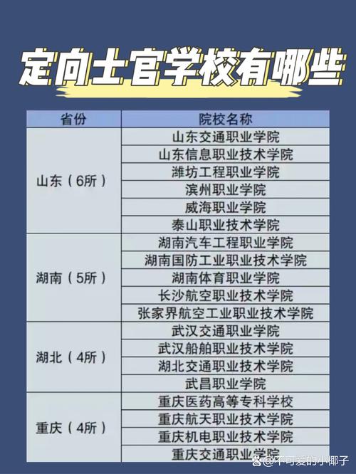士官学校有哪些专业,士官学校有哪些专业可选?(今日头条已更新)-第3张图片-家教网 士官学校有哪些专业,士官学校有哪些专业可选?(今日头条已更新)-第3张图片-家教网