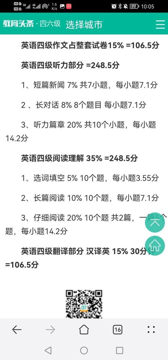 四级考试多少分算过,四级考试多少分算过2024年?(今日头条已更新)-第1张图片-家教网 四级考试多少分算过,四级考试多少分算过2024年?(今日头条已更新)-第1张图片-家教网