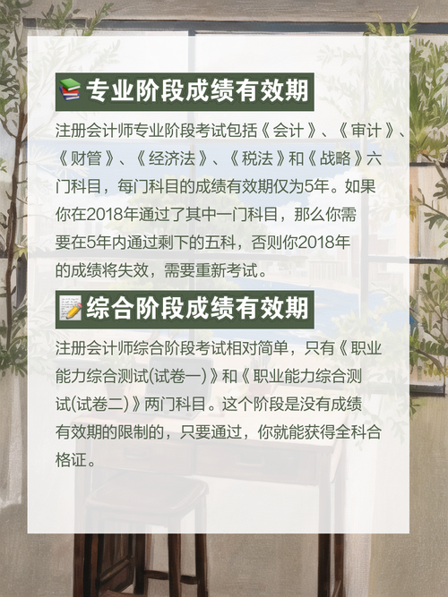 注册会计师考试成绩保留多久,注册会计师的考试成绩保留多少年(2024头条知乎已更新)-第2张图片-家教网 注册会计师考试成绩保留多久,注册会计师的考试成绩保留多少年(2024头条知乎已更新)-第2张图片-家教网