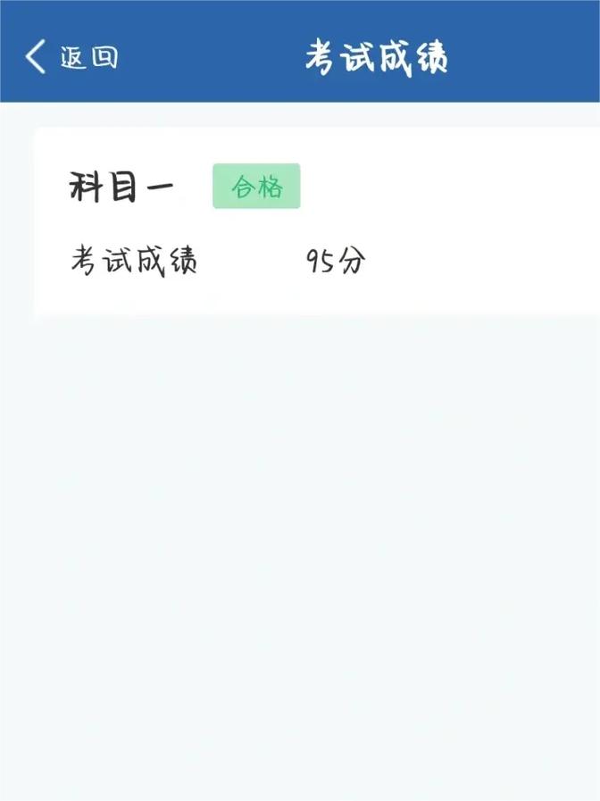 科目一考试成绩多久出,科目一考试多久出成绩单?(今日头条已更新)-第4张图片-家教网 科目一考试成绩多久出,科目一考试多久出成绩单?(今日头条已更新)-第4张图片-家教网