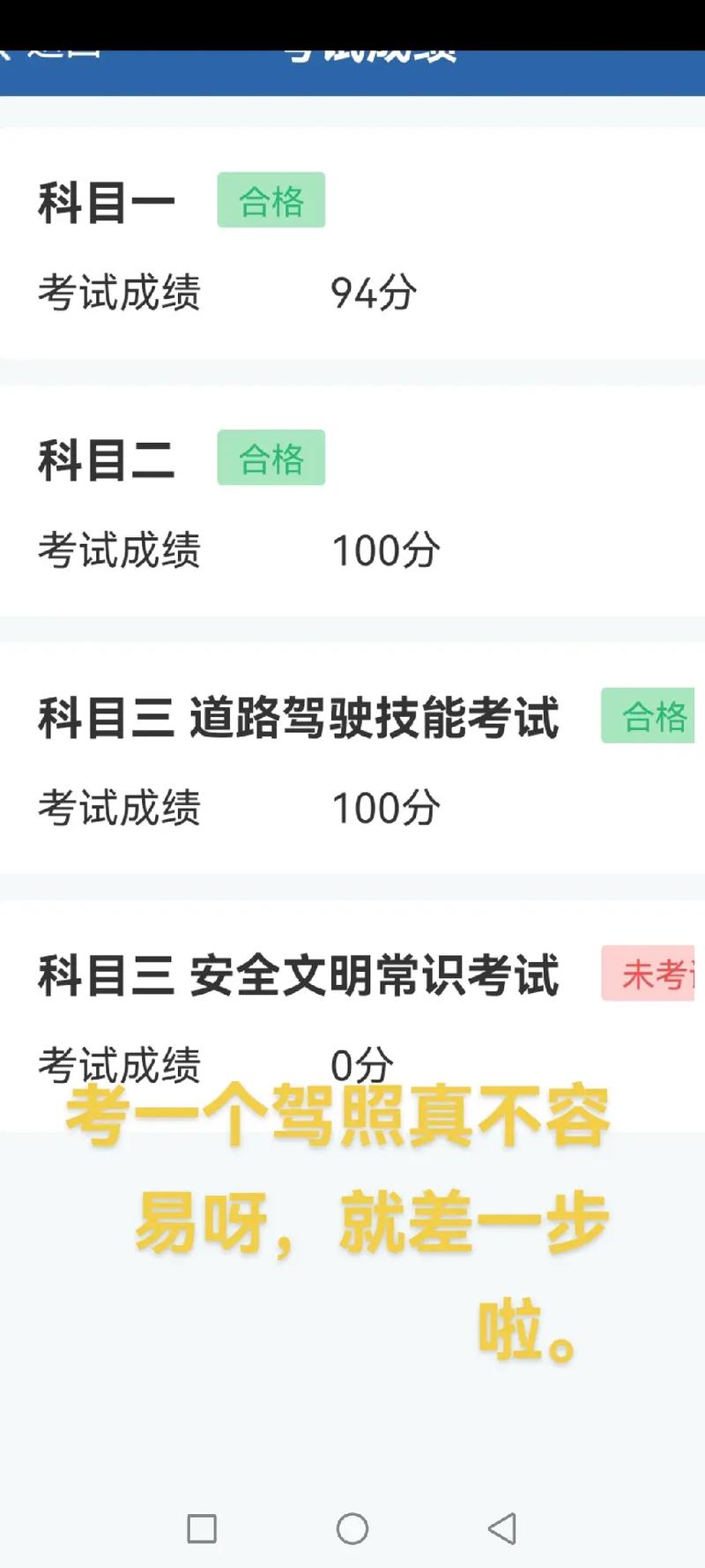 科目三考试多少分及格,科目一考不过怎么办(2024头条知乎已更新)-第3张图片-家教网 科目三考试多少分及格,科目一考不过怎么办(2024头条知乎已更新)-第3张图片-家教网