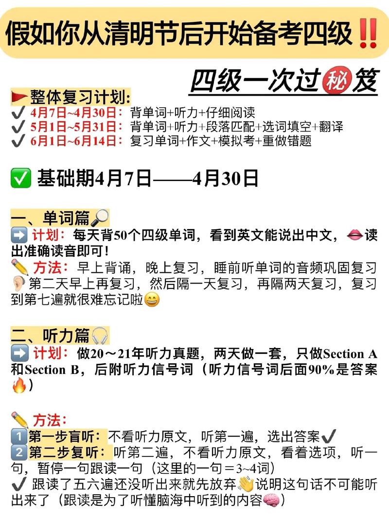 英语四级怎么过？英语四级怎么过知乎？(知乎）-第5张图片-家教网