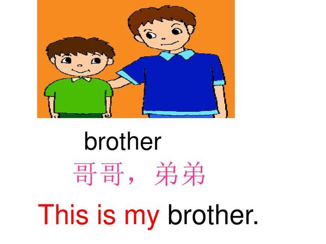 兄弟的英语怎么说,堂兄英语cousin(2024头条知乎已更新)-第2张图片-家教网 兄弟的英语怎么说,堂兄英语cousin(2024头条知乎已更新)-第2张图片-家教网