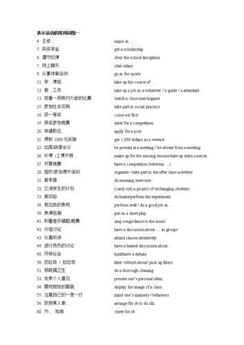 活动的英语怎么说？少先队活动的英语怎么说？(知乎）-第1张图片-家教网