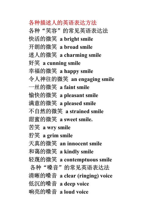 外貌英语怎么说,外貌英文怎么读?(2024头条知乎已更新)-第1张图片-家教网 外貌英语怎么说,外貌英文怎么读?(2024头条知乎已更新)-第1张图片-家教网