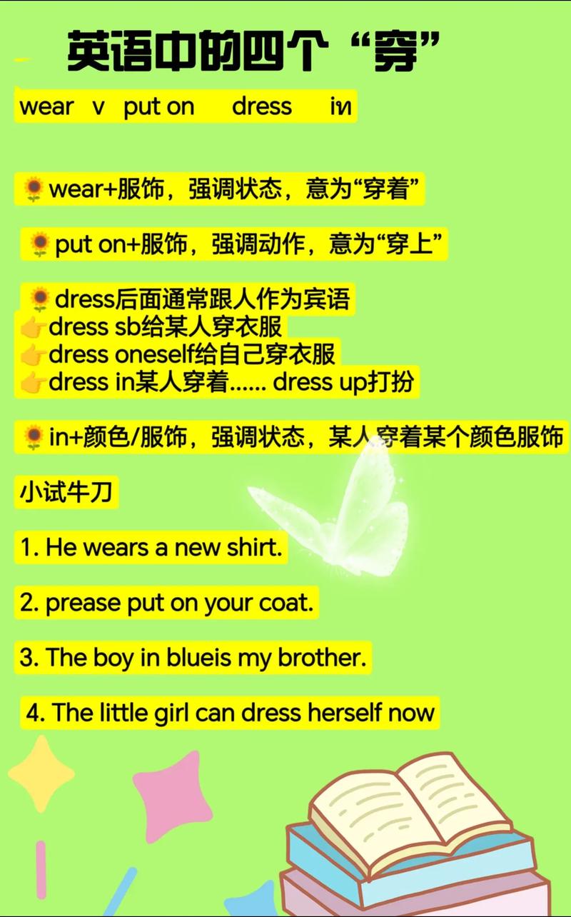 穿上英语怎么说?穿上衣服英语怎么说?(知乎)-第2张图片-家教网 穿上英语怎么说?穿上衣服英语怎么说?(知乎)-第2张图片-家教网