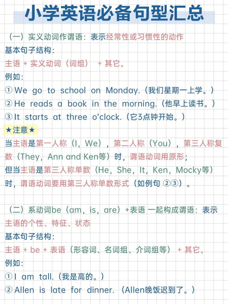 英语句型有哪些,英语句型有哪些形式(2024头条知乎已更新)-第4张图片-家教网 英语句型有哪些,英语句型有哪些形式(2024头条知乎已更新)-第4张图片-家教网