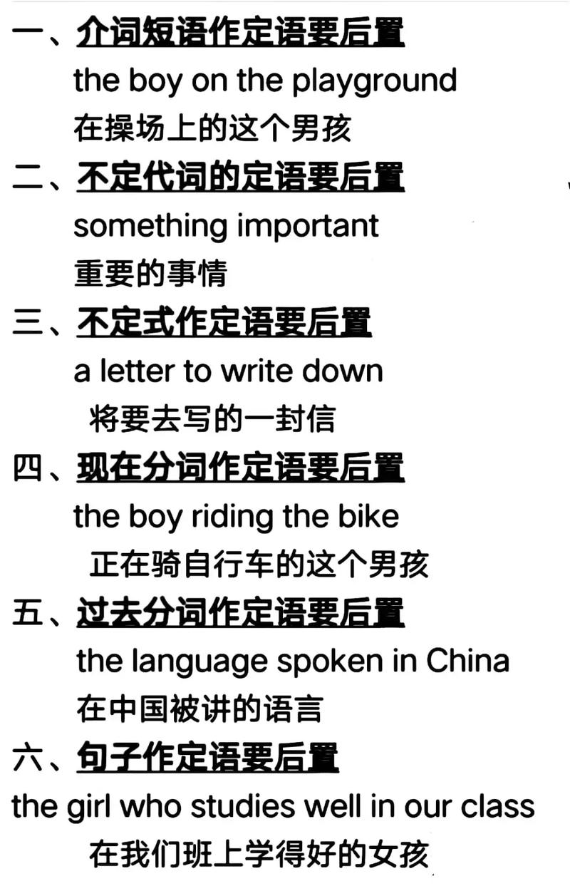 英语定语是什么,主,谓,宾,定,状,补,表是什么(2024头条知乎已更新)-第6张图片-家教网 英语定语是什么,主,谓,宾,定,状,补,表是什么(2024头条知乎已更新)-第6张图片-家教网