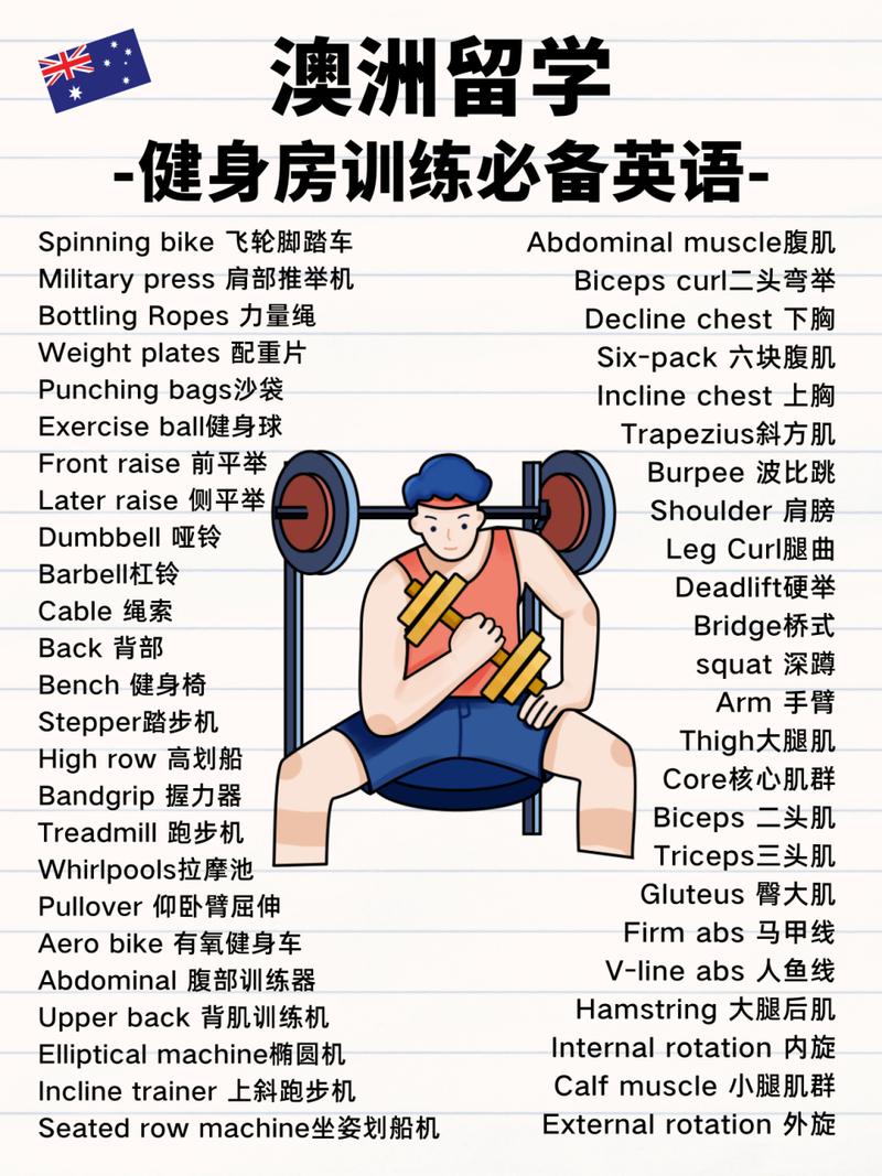 健身英语怎么说?健身英语怎么说读?(知乎)-第5张图片-家教网 健身英语怎么说?健身英语怎么说读?(知乎)-第5张图片-家教网
